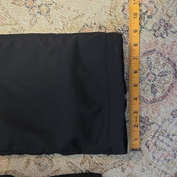 Fera Ladies Black Zip Front Bib Snowpants Boot Zippers Size 6 L - Picture 12 of 12